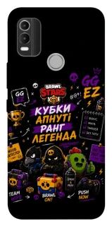 Чехол на Nokia C21 Plus Brawl Stars collage фото 1 из 1