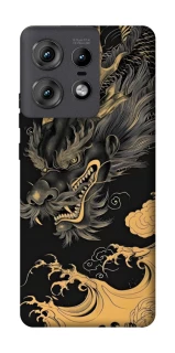 Чохол на Motorola Edge 50 Pro gold dragon фото 1 з 1