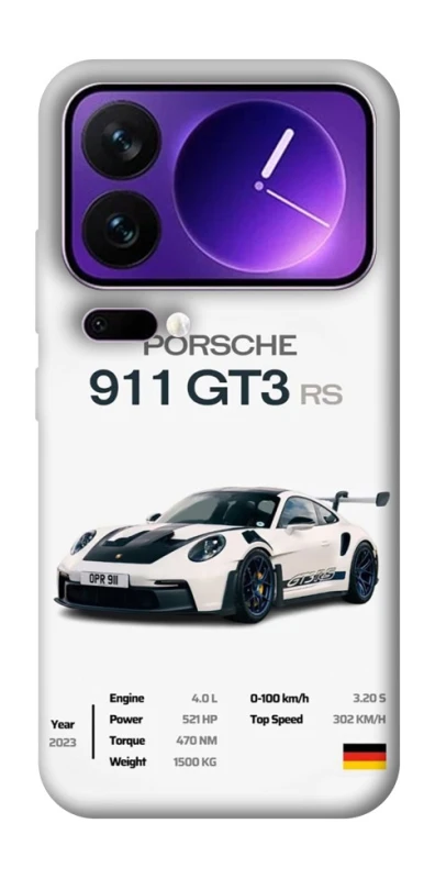 Чохол на Xiaomi 17 Pro Max Porsche 911 GT3 фото 1 з 1