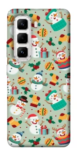 Чохол на Infinix Hot 50 Pro Новорічний v2 фото 1 з 1