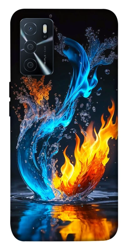 Чохол на Oppo A16s / A16 Water And Fire фото 1 з 1