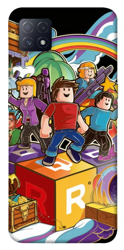 Чохол на Oppo A72 5G / A73 5G Roblox family фото 1 з 1