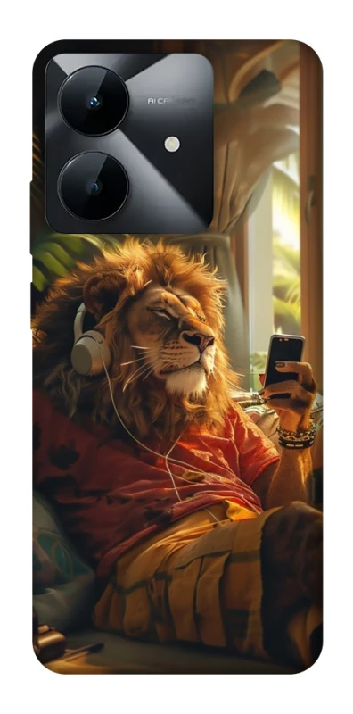 Чехол на Realme Note 60x Лев v2 фото 1 из 1