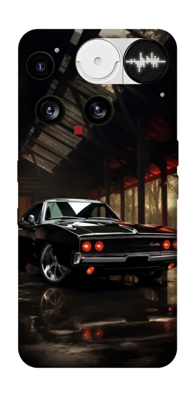 Чехол на Nothing Phone (3) Black classic car фото 1 из 1