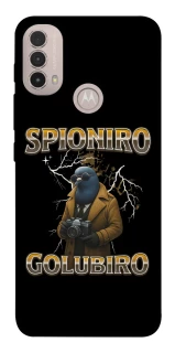 Чохол на Motorola Moto E40 Spioniro Golubiro фото 1 з 1