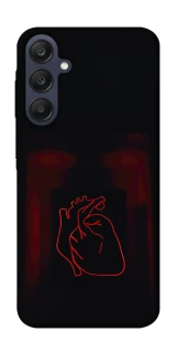 Чехол на Samsung Galaxy A25 5G Красное сердце фото 1 из 1