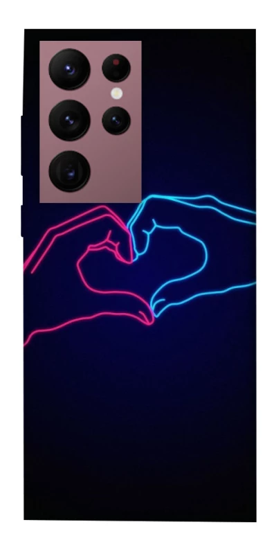Чохол на Samsung Galaxy S22 Ultra Neon love фото 1 з 1