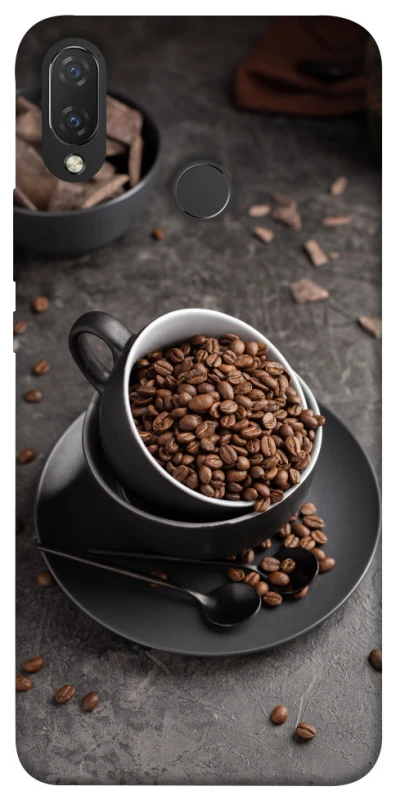 Чохол на Huawei P Smart+ (nova 3i) Сup of coffee фото 1 з 1