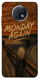 Чехол на Xiaomi Redmi Note 9 5G / Note 9T Monday Again фото 1 из 1