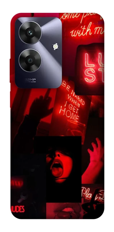 Чехол на Realme Note 60 Hot collage ver.3 фото 1 из 1