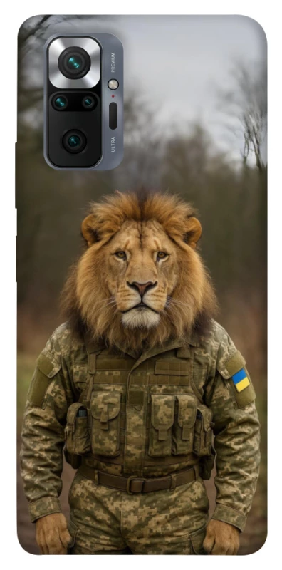 Чохол на Xiaomi Redmi Note 10 Pro Лев захисник фото 1 з 1