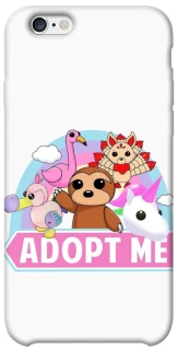 Чехол на Apple iPhone 6/6s (4.7") Adopt Me Pets Logo фото 1 из 1