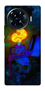 Чехол на TECNO Spark 20 Pro+ Зажигалка фото 1 из 1