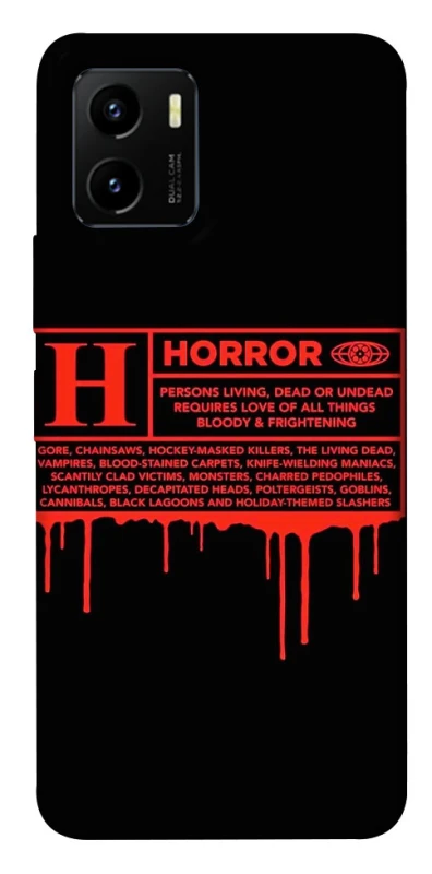 Чохол на Vivo Y15s Horror Halloween фото 1 з 1