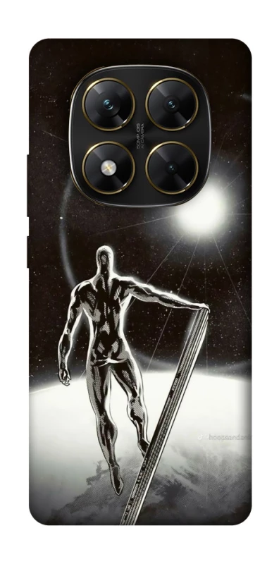 Чохол на Xiaomi Poco X7 Срібний серфер фото 1 з 1