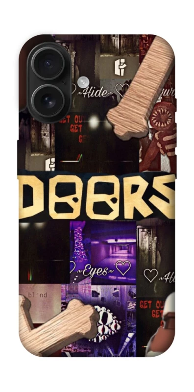 Чехол на Apple iPhone 16 Roblox doors dark mode фото 1 из 1