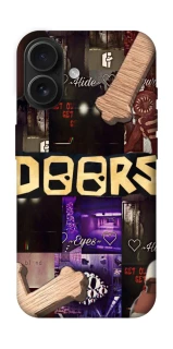 Чехол на Apple iPhone 16 Roblox doors dark mode фото 1 из 1