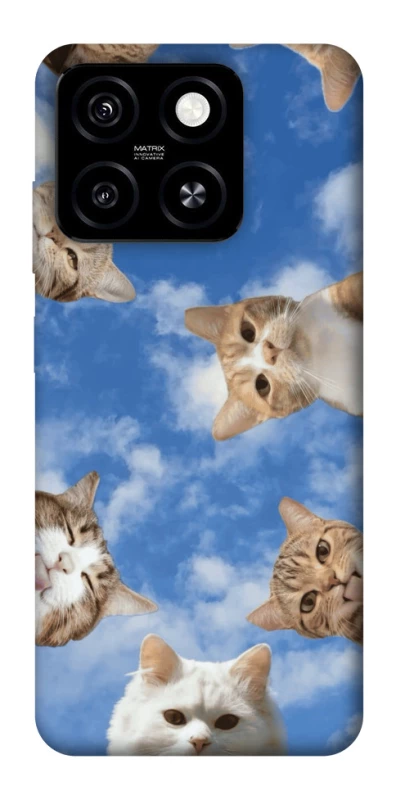 Чехол на ZTE Blade A55 4G Сats фото 1 из 1