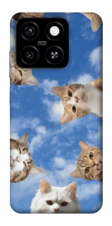 Чехол на ZTE Blade A55 4G Сats фото 1 из 1