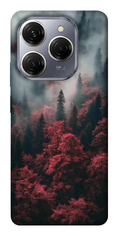 Чехол на TECNO Spark 20 Pro Red Wood фото 1 из 1