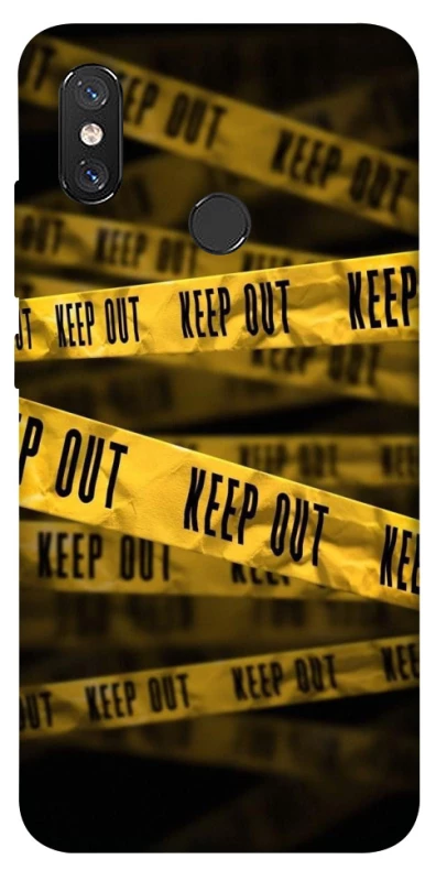 Чохол на Xiaomi Mi 8 keep out фото 1 з 1