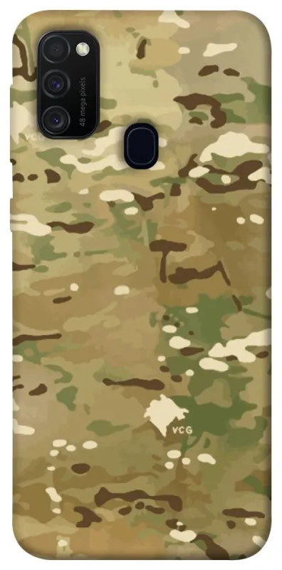 Чехол на Samsung Galaxy M30s / M21 Сamouflage v18 фото 1 из 1