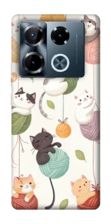 Чехол на Infinix Note 40 Pro 4G Funny Kittens фото 1 из 1