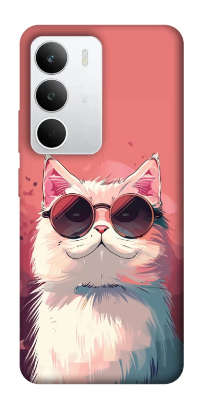 Чохол на Realme C71 Сat with glasses фото 1 з 1