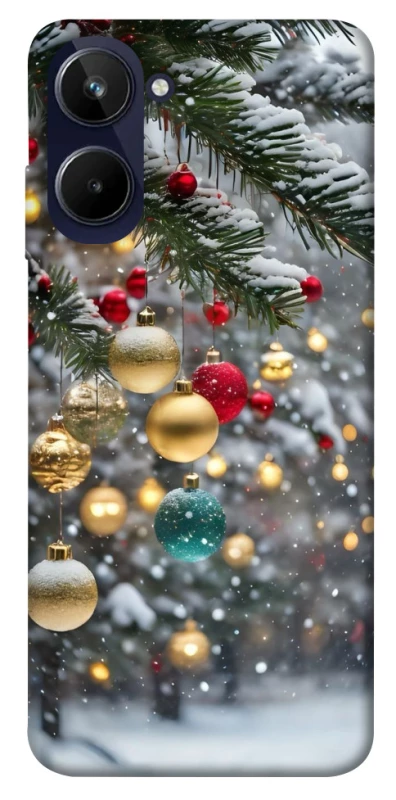 Чохол на Realme 10 4G Новорічний v48 фото 1 з 1