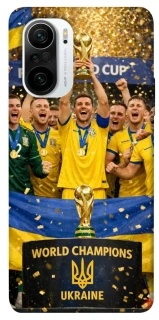 Чехол на Xiaomi Redmi K40 / K40 Pro / K40 Pro+ / Poco F3 UA-Football ver.5 фото 1 из 1