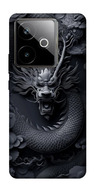 Чохол на Realme GT 7T black dragon фото 1 з 1