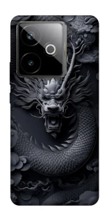 Чехол на Realme GT 7T black dragon фото 1 из 1