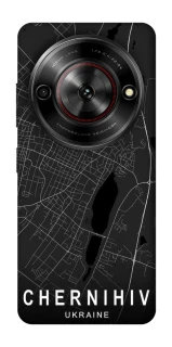 Чехол на ZTE Nubia Focus Chernihiv map фото 1 из 1