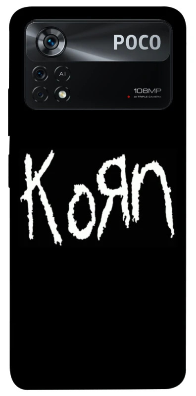 Чохол на Xiaomi Poco X4 Pro 5G Korn logo фото 1 з 1
