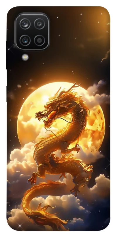 Чохол на Samsung Galaxy A12 Golden Dragon фото 1 з 1
