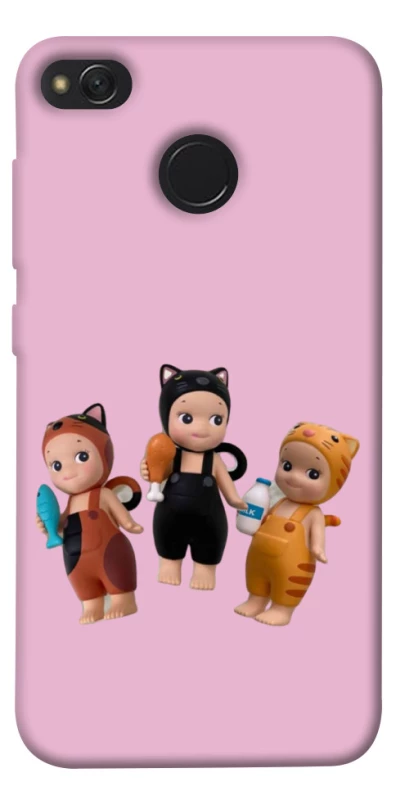 Чохол на Xiaomi Redmi 4X Cat Cafe Trio фото 1 з 1