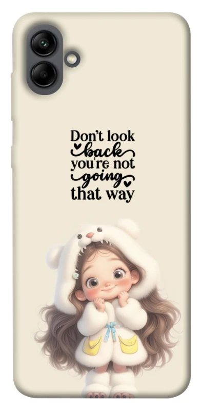 Чохол на Samsung Galaxy A04 Don't look back фото 1 з 1