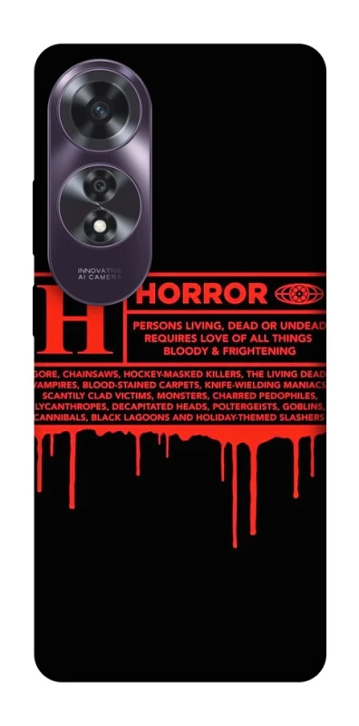 Чохол на Oppo A60 Horror Halloween фото 1 з 1