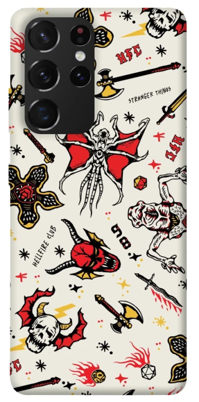 Чохол на Samsung Galaxy S21 Ultra Stranger Things ver.2 фото 1 з 1