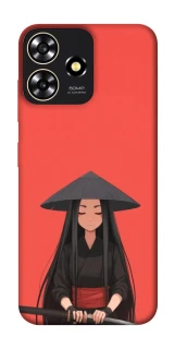 Чехол на ZTE Blade A73 4G Red samurai фото 1 из 1