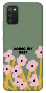 Чехол на Samsung Galaxy A02s Doing my best фото 1 из 1