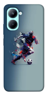 Чехол на Realme C33 Футболист фото 1 из 1