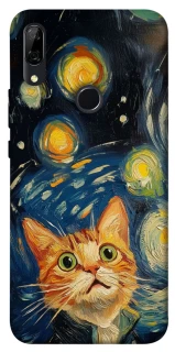 Чехол на Huawei P Smart Z paint cat фото 1 из 1