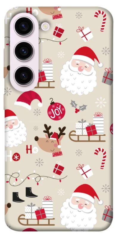 Чехол на Samsung Galaxy S23+ Новогодний v1 фото 1 из 1