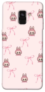 Чохол на Samsung A530 Galaxy A8 (2018) Pink bows and Labubus фото 1 з 1