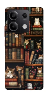 Чохол на Xiaomi Redmi Note 13 5G Cats & Books фото 1 з 1