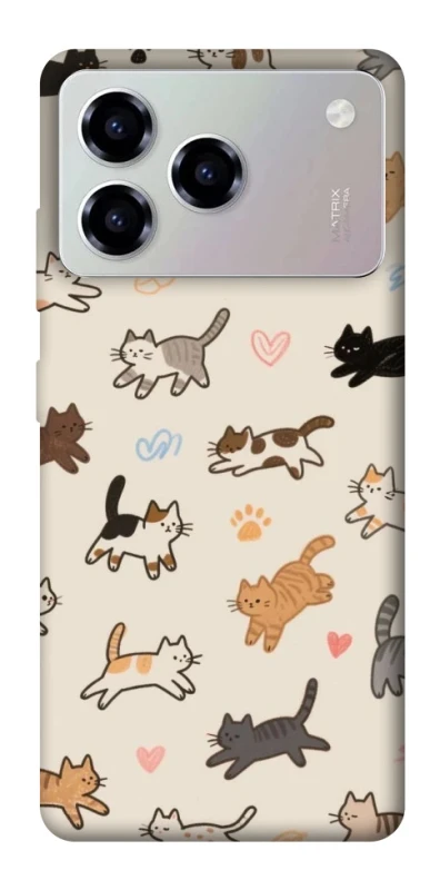 Чохол на ZTE Blade A76 Cat style ver.2 фото 1 з 1