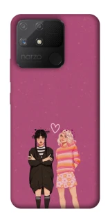 Чехол на Realme Narzo 50A Raven & Rainbow Wednesday фото 1 из 1