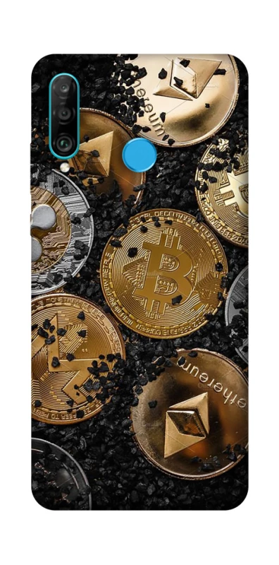 Чехол на Huawei P30 lite Many coins v2 фото 1 из 1