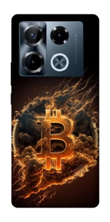 Чехол на Infinix Note 40 Pro 4G Smoky Bitcoin фото 1 из 1